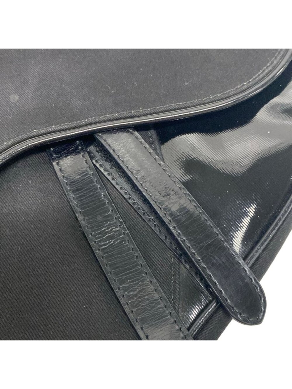 Dior Saddle Bag Black Leather - Picture 15 of 15